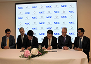 Star Alliance NEC Partnership Signing